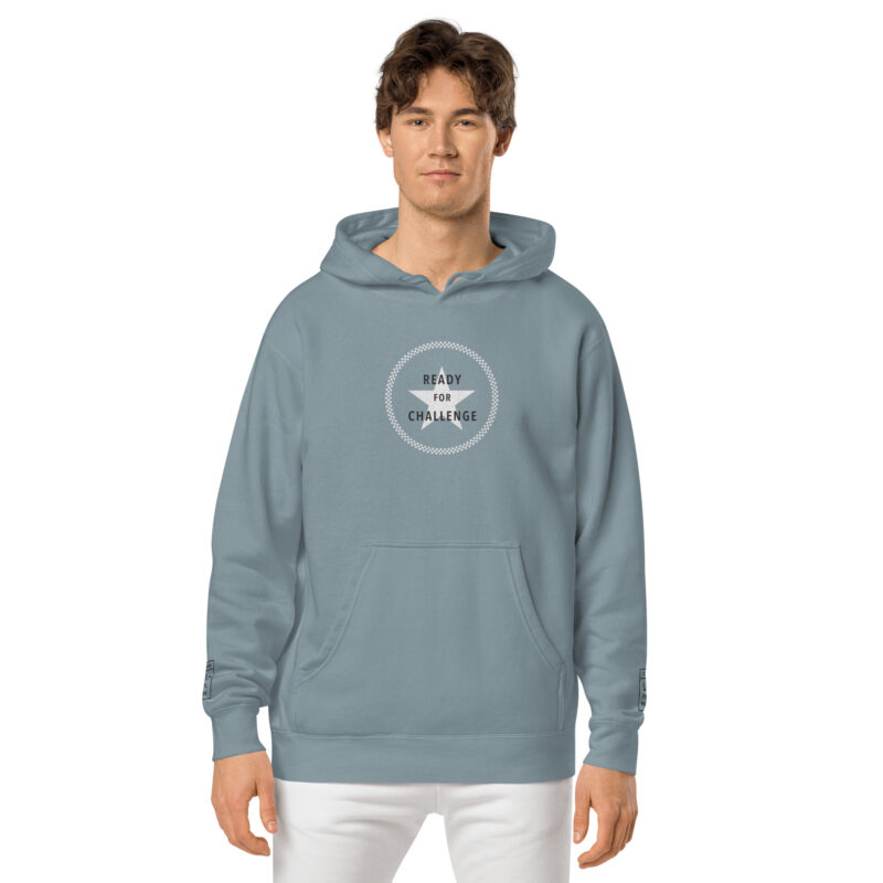 Ready for challenge - Life Project Manager - Unisex pigment-dyed hoodie - Image 9